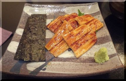 *穴子の蒲焼 恵介の名物です。...