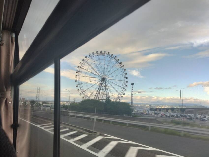 淡路島に入りました