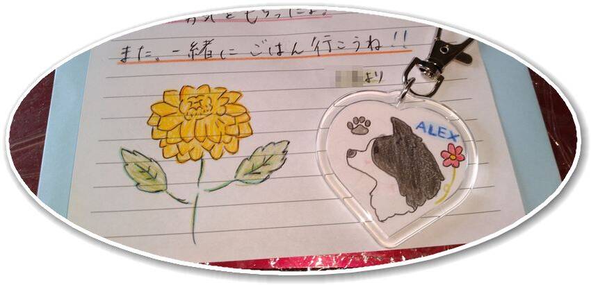 お手紙もあって…暑さが吹っ飛び...