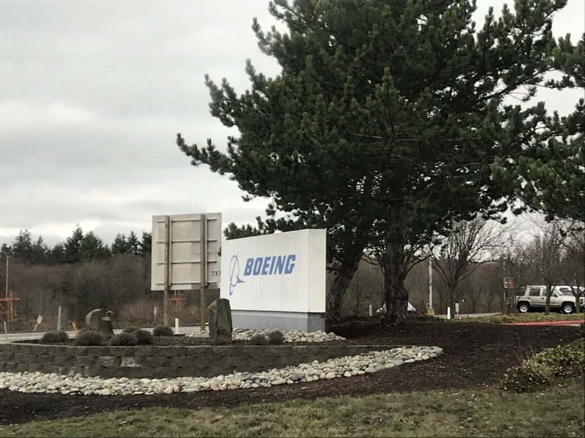 ボーイングの工場
