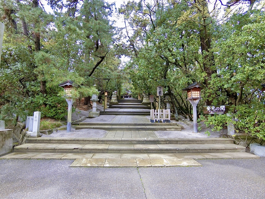 この住吉神社。当時は船の航海が...