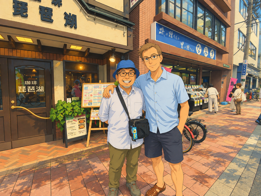 もっと老けてるけどね(笑)2人...