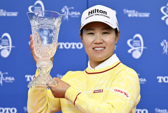 <畑岡奈紗>優勝@「TOTOジ...