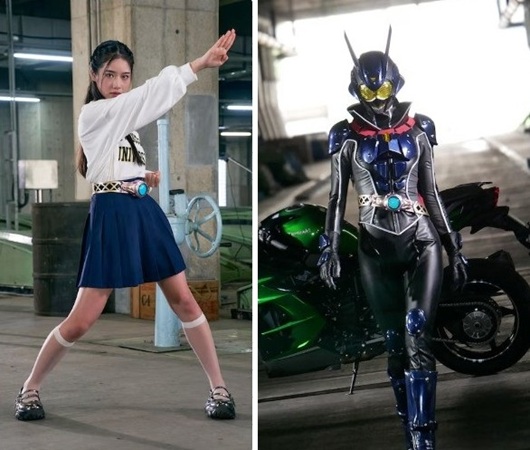 (左)<天翔天音>演じる「三日...