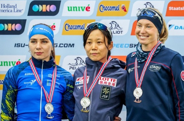 <高木美帆>1500mで今季初...