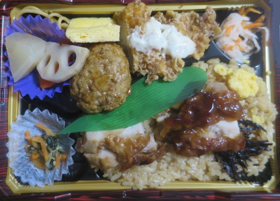 鶏づくしの和風弁当@【シノブフ...