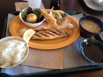 さばをランチセットにして$9!...