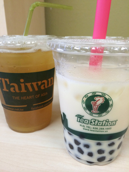 左:Green Tea、右:M...