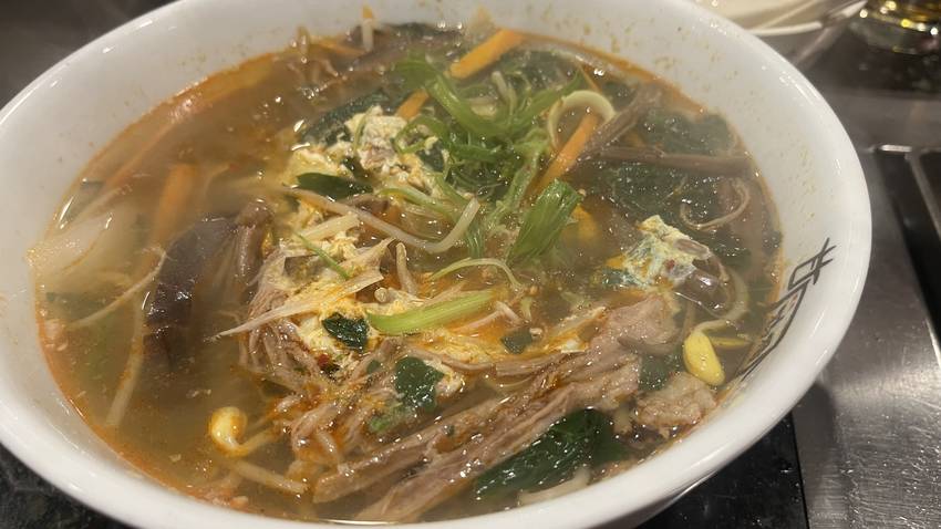 ユッケジャンスープ