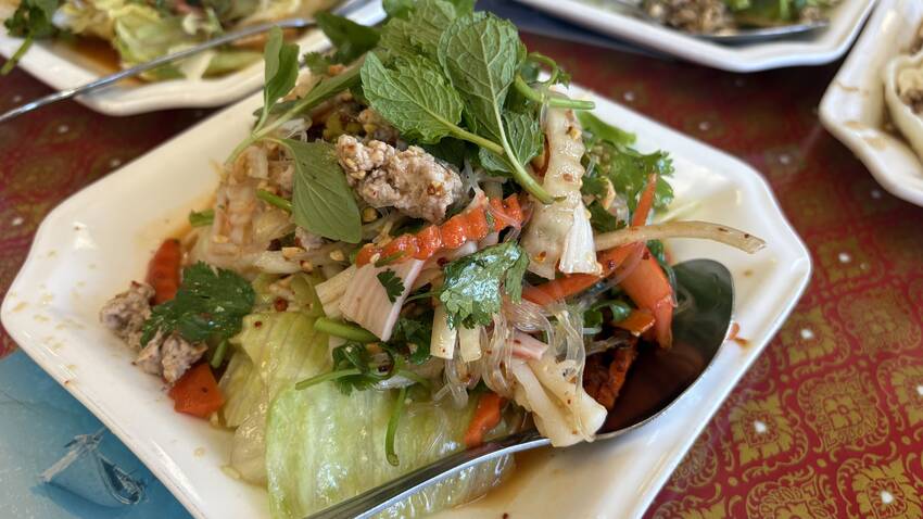 ヤムウンセンタイの春雨サラダ...