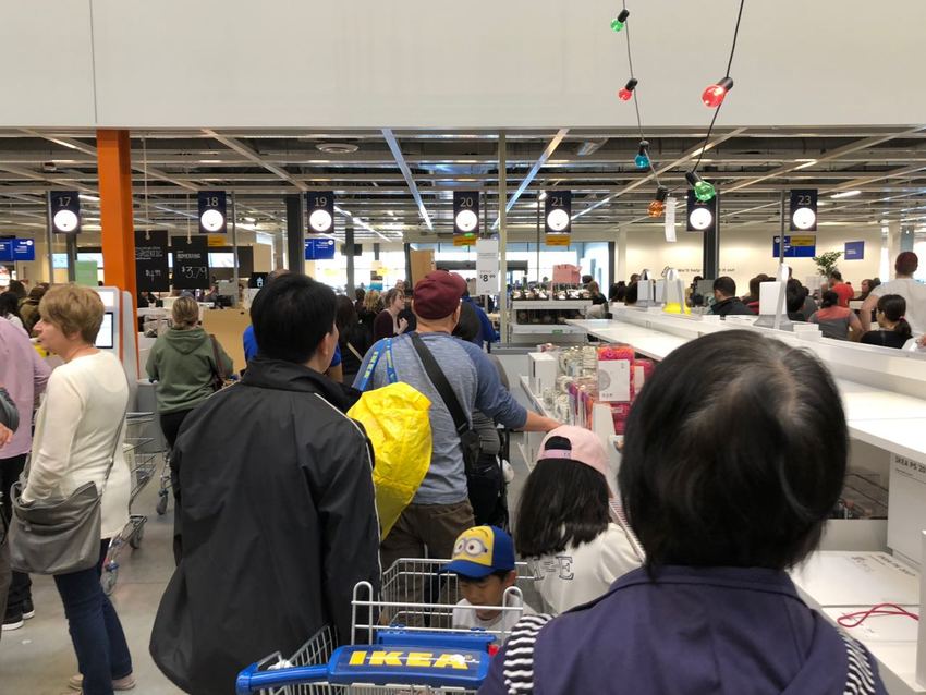 IKEA is Booming At least today.