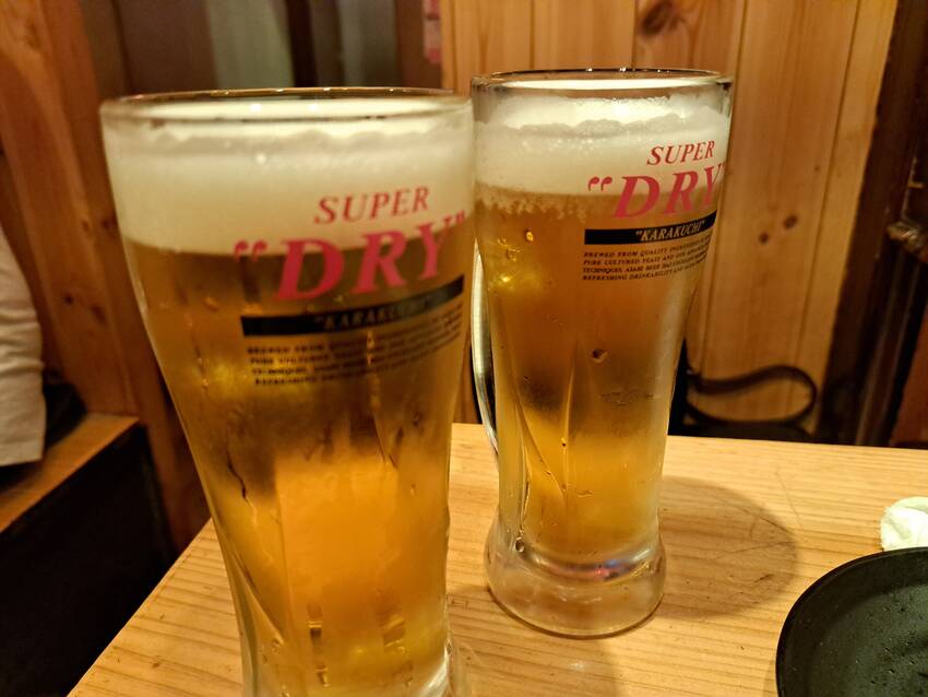 生ビール190円