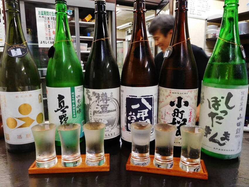 日本酒を時間無制限飲み放題❗🍶...