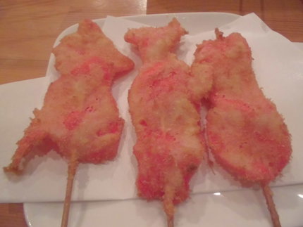 大阪の味!紅しょうが天😋...