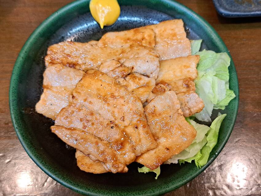 豚バラ肉の炒め