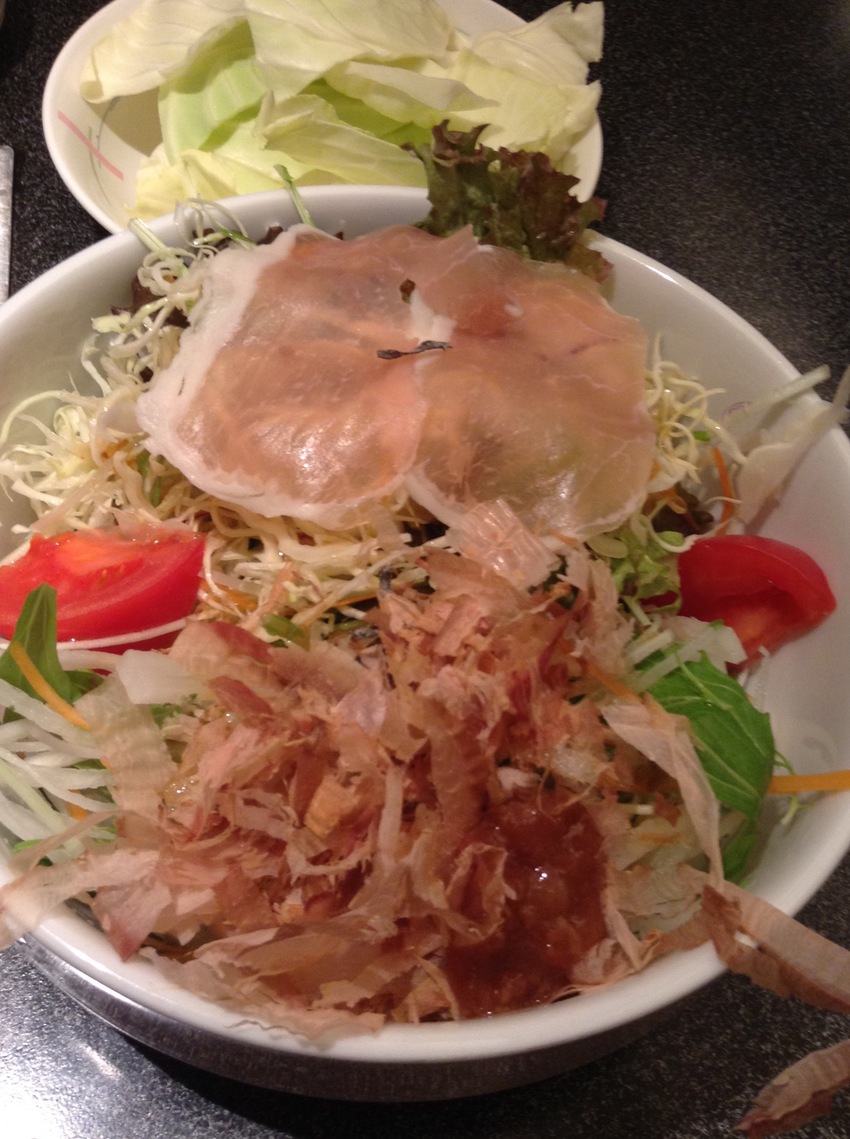 よくばりサラダ。本当は3種類の...