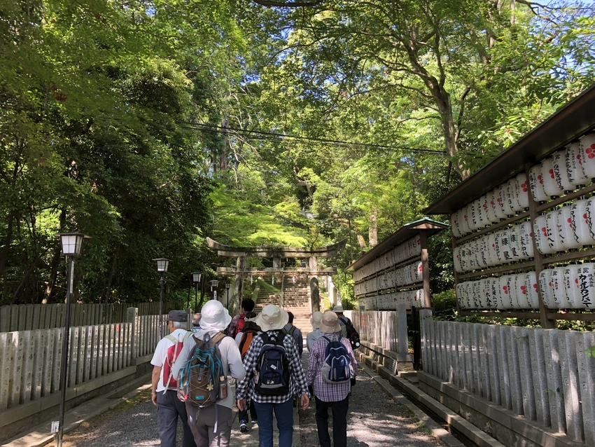 長岡天神到着