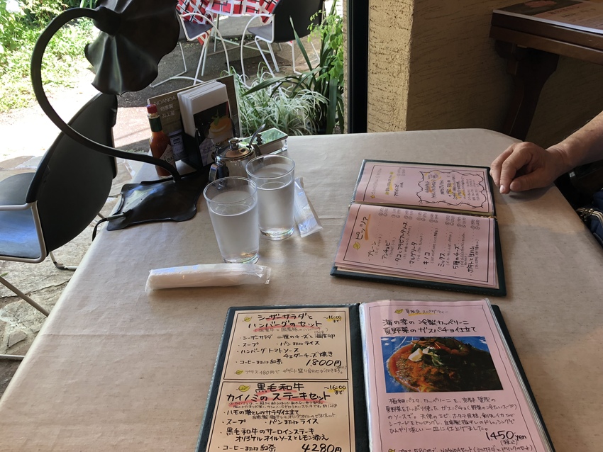 私は夏限定メニューに捕まりまし...