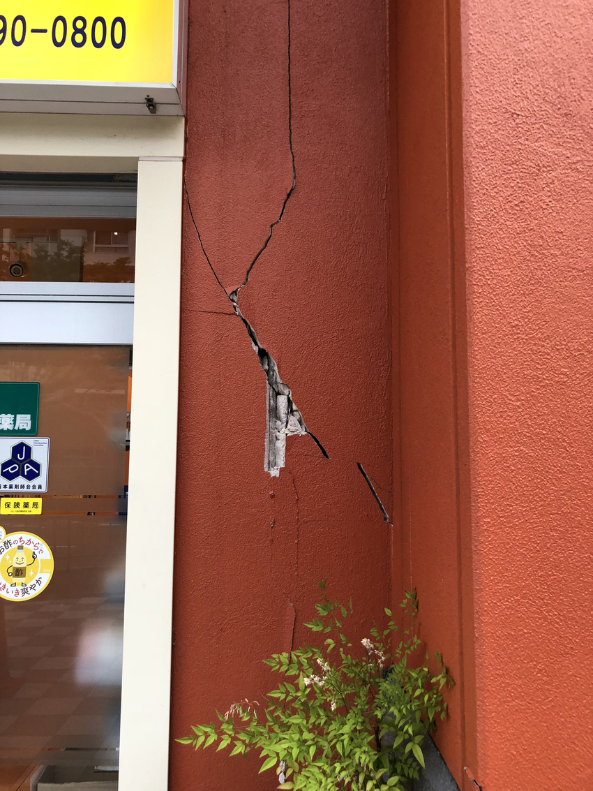 整形外科の建物の被害は他よりも...