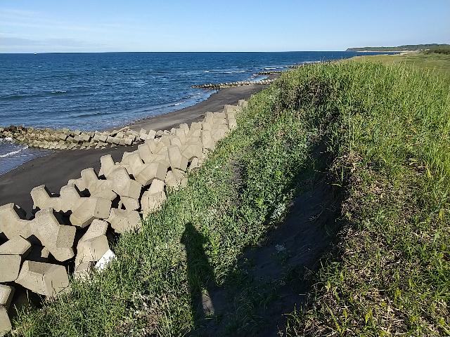 ここはテトラポットが危険だな。...