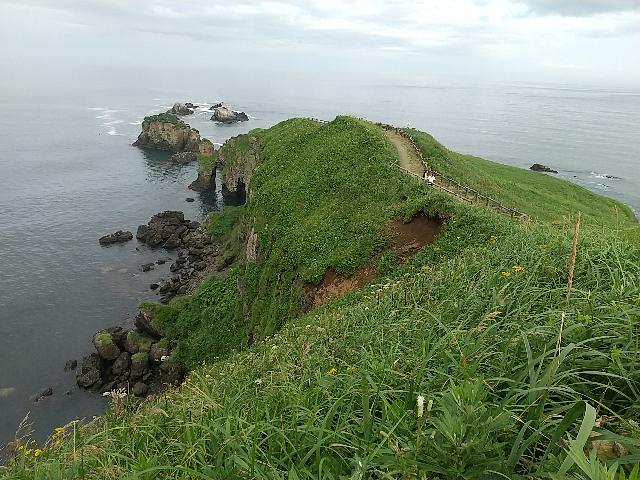 霧多布岬へ