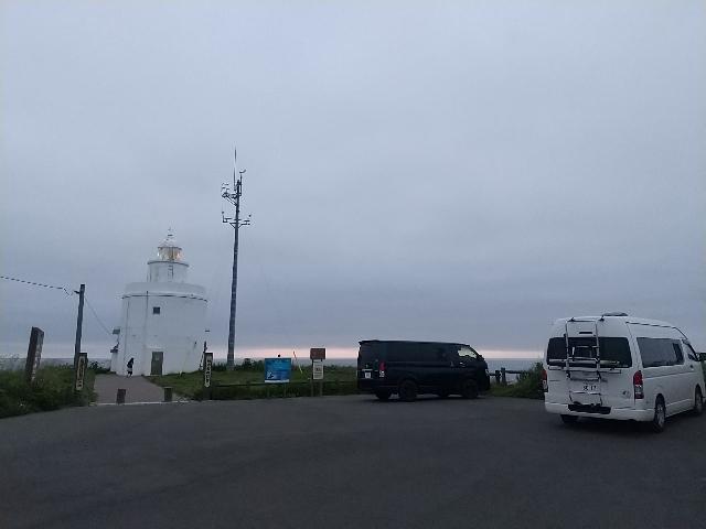 納沙布岬。日本で一番早く今日が...