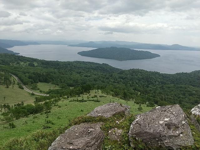 屈斜路湖から美幌峠