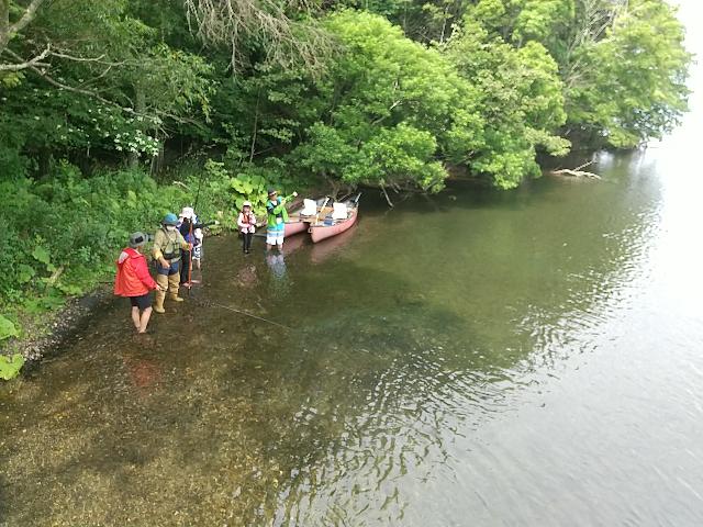 その湖尻でネイチャー&カヌーガ...