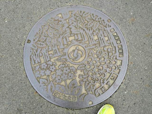 マンホールの写真って、結構難し...