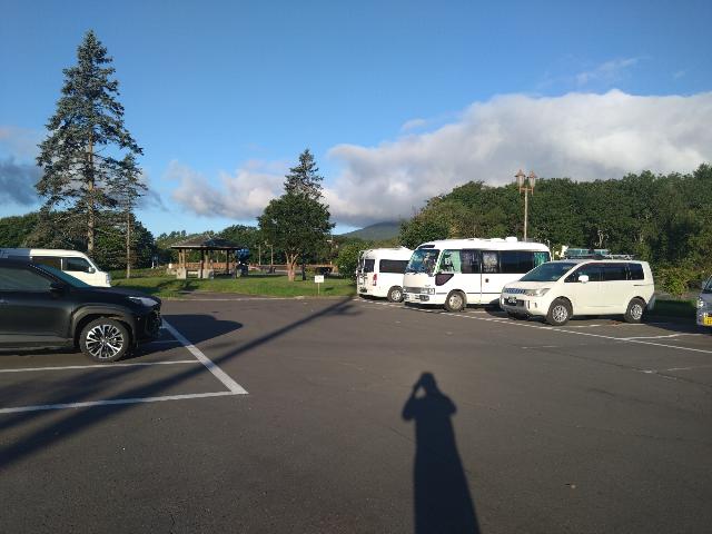 今朝を迎えたのはこの道の駅。し...