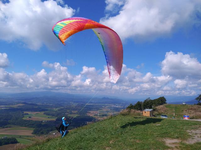 ルスツパラグライダースクールの...
