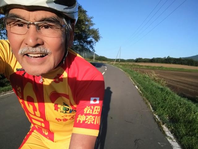 倶知安からルスツに移動・で自転...