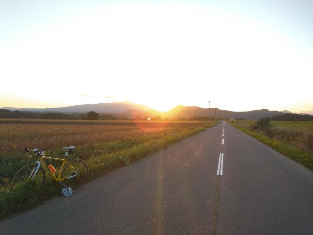 17:34。チョイと自転車を止...