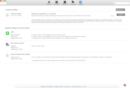 OS X Yosemite Public Beta 10.1...