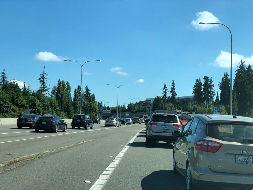 Traffic at 10:30am ... Bellevue...
