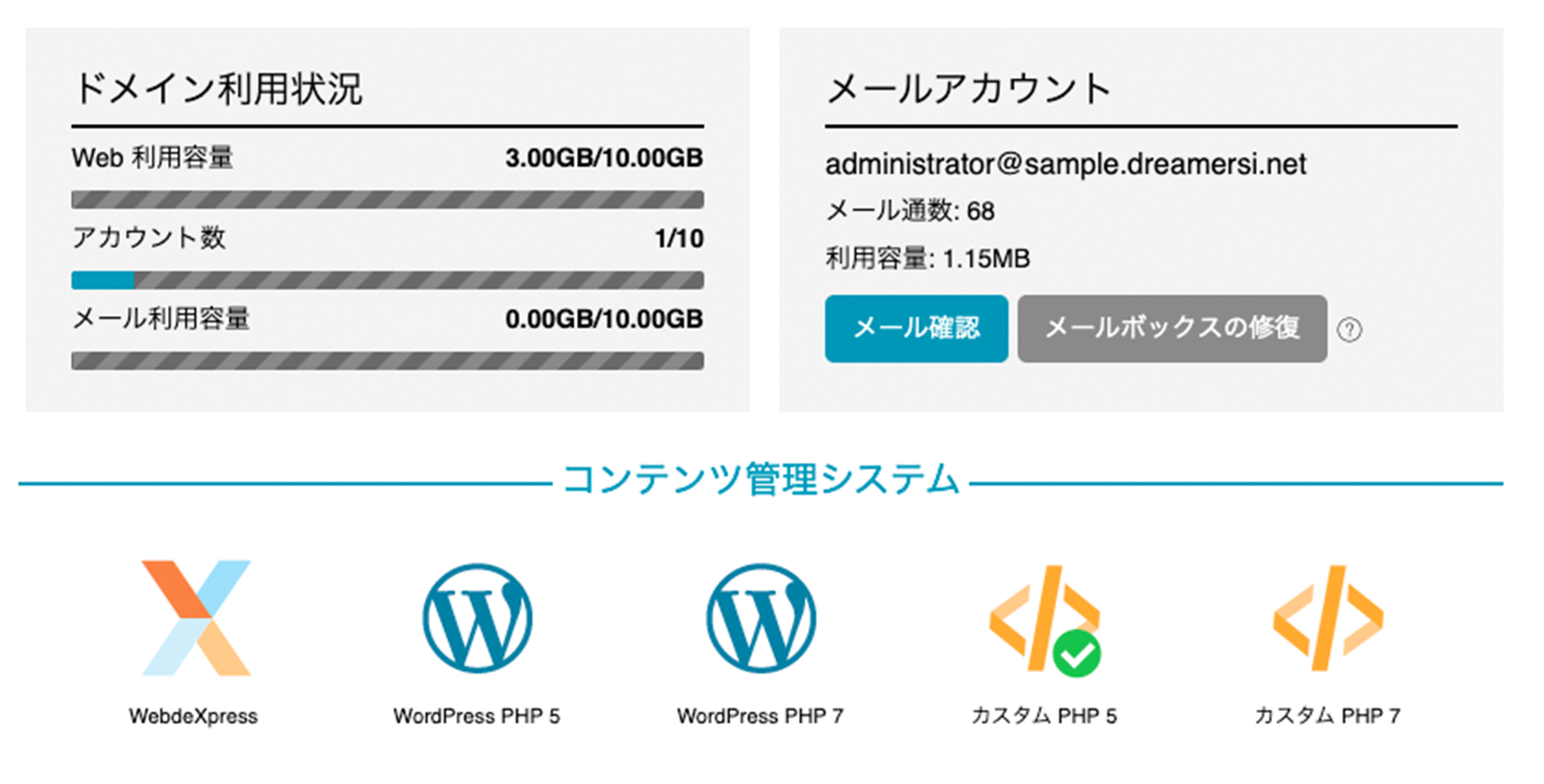 CMS Update Admin Panel