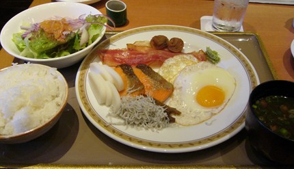 日本での食事が懐かしい