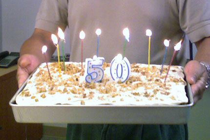 もうすぐ５０回目の誕生日