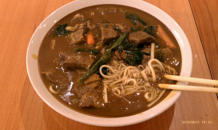 自家製カレーうどん（そーめん）