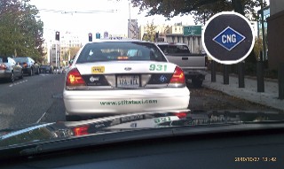 アメリカにも CNG を使った...