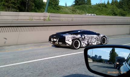 派手なランボルギーニ