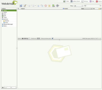 新 Web Mail 開発状況...