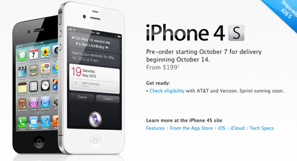 iPhone 4S ... 5...