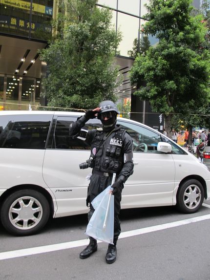 神田明神のパレードの後（秋葉原...