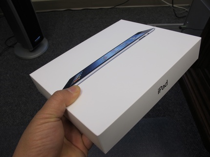 iPad Gen.3 が届いた