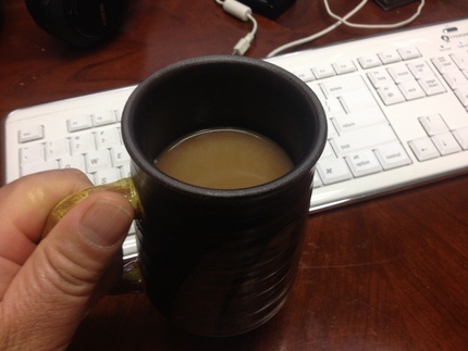 Decaf Coffee with Milk and Sugar