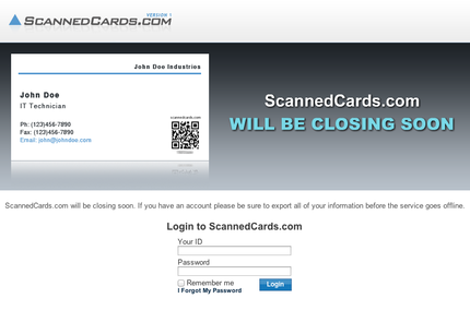 ScannedCards サー...