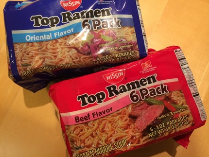 Top Ramen です