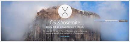 Yosemite インストール...
