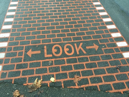 可愛い横断歩道